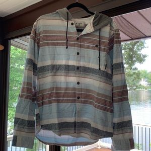 Billabong button up hoodie